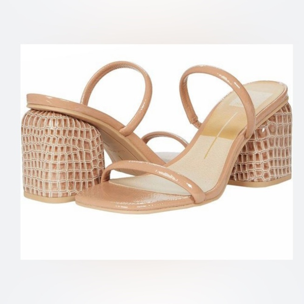 Dolce Vita croc block heel